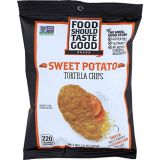 Food Should Taste Good, Tortilla Chips Sweet Potato, 1.5 Ounce