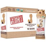 Perfect Bar Original Refrigerated Protein Bar, Dark Chocolate Chip Peanut Butter, 2.3 Ounce Bar, 10 Count