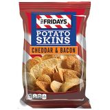 TGI Fridays 4 oz Cheddar & Bacon Potato Skins Chips (3 Bags)