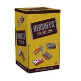 HERSHEYS Chocolate Candy Bar Assortment, Miniatures (Hersheys, Krackel, Mr Goodbar, Special Dark), 36 Ounce