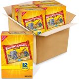 BARNUMS ANIMALS Barnums Original Animal Crackers, 4 Boxes of 12 Snack Packs (48 Total Snack Packs)