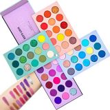 MYUANGO 60 Shades Color Board Eyeshadow Palette Shimmer Matte and Glitter Eye Shadow Soft Creamy Texture Waterproof Blendable Long Lasting Eye Makeup Palette
