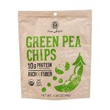Muso From Japan Organic Green Pea Chips, 1.59 ounce bags, pack of 12