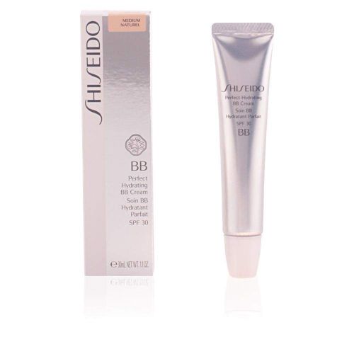  Shiseido Perfect Hydrating BB Cream SPF 30 for Women, Medium Naturel, 1.1 Ounce