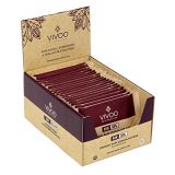 VIVOO Organic Raw Chocolate Bars | Extra Dark 83% Cacao | With Coconut Blossom Sugar | Dairy-Free, Soy-Free, Gluten-Free | Non-GMO, Vegan, Kosher | Nutrient-rich & Fibre | Box of 2