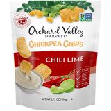 Orchard Valley Harvest, Chickpea Chips, Chili Lime, 3.75oz (Pack of 8) Non-GMO, No Artificial Ingredients