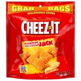 Cheez-It, Baked Snack Cheese Crackers, Cheddar Jack, 7oz (6 Count)