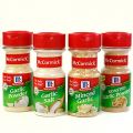 McCormick Garlic Spice Variety Pack (Garlic Powder, Minced Garlic, Roasted Garlic Powder, Garlic Salt), 4 Count