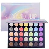 MYUANGO Eye Makeup Palette Glitter Matte and Shimmer Highlighter Eyeshadow Makeup Palette 35 Colors Make Up Palette Blooming Up Eye Shadow High Pigmented Blendable Waterproof and Sweatproo