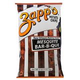Zapps Zapp’s New Orleans Kettle-Style Potato Chips, Mesquite BBQ  Crunchy Chips with a Smokey Kick, Great for Lunches or Snacking on the Go, 5 oz. Bag (Pack of 12)