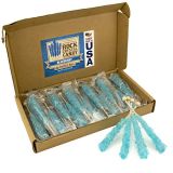 Boones Mill Rock Crystal Candy Sticks - Blueberry (Blueberry, 12 Count)