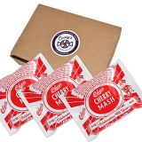 Cherry Mash Candy Bar Original - (12-Pack, 2.05 oz Bars) - Chocolate and Peanut Covered Cherry Flavored Candies Inside Coveys Concessions Box
