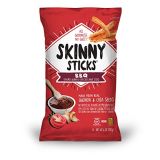 Skinny Sticks Quinoa & Chia Seed Snack, BBQ, 6 Ounce (Pack of 6)