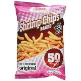 Calbee Shrimp flavored chips baked 4oz (Pack of 6)