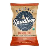 SpudLove Organic Thick-Cut Potato Chips Barbecue, 24 Count (Pack of 24)