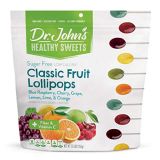 Dr. Johns Healthy Sweets Sugar-Free Classic Fruit Oval Lollipops (150 count, 2.5 LB)