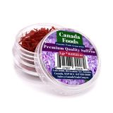 Canada Foods Premium Saffron Threads for Cooking  Pure Saffron Spice for Indian Spices and Seasonings Set, Persian Cooking, Gourmet Tea  Dried Herbs for Basmati or Jasmine Rice and Saffron Wa