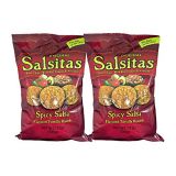 El Sabroso Salsitas Spicy Salsa Tortilla Chips 12 oz. Bag (2 Bags)