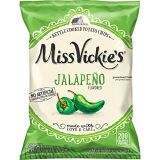 Miss Vickies Flavored Potato Chips, Jalapeno, 28 Count