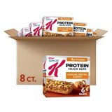 Special K Protein Snack Bars, Caramel Pretzel Cashew, 7.38 oz (Pack of 8)