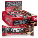 BSN Protein Bars - Protein Crisp Bar by Syntha-6, Whey Protein, 20g of Protein, Gluten Free, Low Sugar, Chocolate Crunch, 12 Count