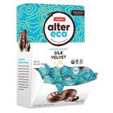 Alter Eco | Silk Velvet Truffles | 39% Pure Dark Cocoa, Fair Trade, Organic, Non-GMO, Gluten Free Dark Chocolate Truffles, 60 Truffles (Ships with Cold Packs)