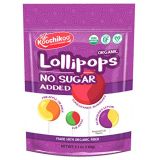 Koochikoo Sugar Free Organic Lollipop Pouch, Delicious Assorted Fruity Flavors, 24 CT (5.1 Oz, Pack - 6)