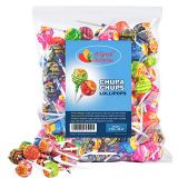 A Great Surprise Chupa Chups Lollipops, Assorted Flavors, 3 LB Bulk Candy, 48 oz
