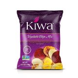 Kiwa Veggie Chips  Vegetable Chip Mix of Cassava, Plantain, Beet, Sweet Potato, Parsnip (5 Pack of 5.25oz Individual Bags) Gluten Free, Non-GMO, Kosher, Vegan Snack