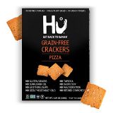 Hu Paleo Vegan Crackers | Pizza 2 Pack | Keto Friendly, Gluten Free, Grain Free, Low Carb, No Added Oils, No Refined Starches