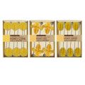 Melville Candy Honey Comb Bee Dipper Hard Candy Lollipop Kosher OU Gift Set Assortment (3 Count)