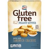 Lance Gluten Free Crackers, Peanut Butter Sandwich Crackers, 5 Ounce (Pack of 4)