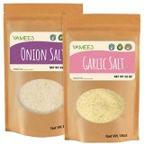 Yamees Garlic Salt and Onion Salt Seasoning - 36 OZ ( 18 OZ Bag ) - Salt Seasoning - Bulk Spices - 2 Pack