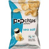 Popchips Potato Chips Sea Salt 5 oz Bags (Pack of 12)