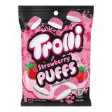 Trolli Strawberry Puffs Gummy Candy, 4.25 Ounce, Pack of 12
