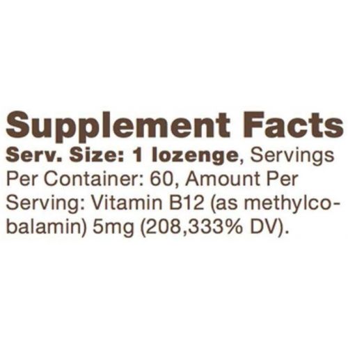  Bulletproof Cool Spearmint Methyl B-12 Lozenges, 60 Count, Supplement for Energy and Nerve Function