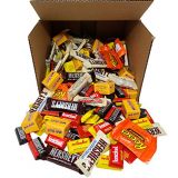 Bulk Chocolate Candy Bars Individually Wrapped, Fun Mix of Snack Size Chocolates, Hershey Bars Cookies and Cream, Reeses Cups, Oh Henry Bar, 5 Pounds