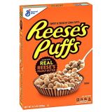 Reeses Puffs Cereal Chocolate Peanut Butter, with Whole Grain, 11.5 oz