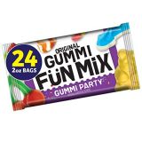 Original Gummi Fun Mix, Gummy Candy Snacks, Gummi Party, Bulk Pack, 2 oz Individual Single Serve Bags (Pack of 24)