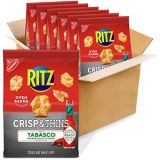 Ritz Crisp and Thins Chips, Tabasco Sauce Flavor, 6 Bags