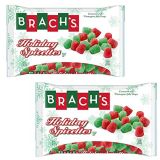 Brachs Holiday Spicettes, Red and Green Christmas Gumdrops - Cinnamon and Wintergreen Jelly Drops