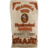 Grandma Utzs Handcooked Bar-B-Q Flavored Potato Chips 8 oz. Bag (3 Bags)