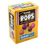 Tootsie Roll Pops Giant Size (72 Count), Variety Pack, 3.82 Pound