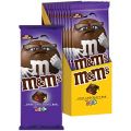 M&MS MINIS Dark Chocolate Candy Bar, 4-Ounce Bar (Pack of 12)