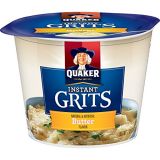 Quaker Instant Grits, Butter Flavor, Breakfast Cereal (Pack of 12)