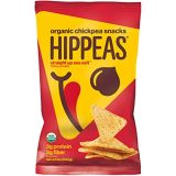 Hippeas Organic Chickpea Puffs New HIPPEAS Organic Chickpea Tortilla Chips + Straight Up Sea Salt | 5 ounce, 6 count | Vegan, Gluten-Free, Crunchy, Protein Chips