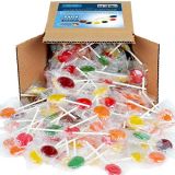 A Great Surprise Lollipops - Classic Lollipops - Candy Suckers - Assorted Flavors - Bulk Candy - 2.5 Pounds