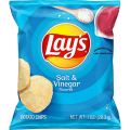 Lays Salt & Vinegar Flavored Potato Chips, 1 Ounce (Pack of 40)