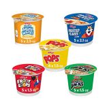 Kellogg Cereal Variety Kelloggs Breakfast Cereal in a Cup, Assortment Pack, Bulk Size (Pack of 24 Cups)