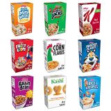 Kellogg Cereal Variety Kelloggs Total Assortments, Breakfast Cereal, Variety Pack, (72 Count)